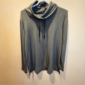Women's Cuddl Duds Tunic (Gray) Large